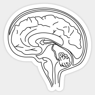 brain Sticker